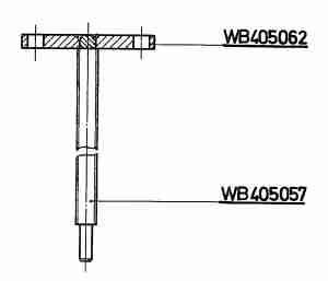 Verstellstange WB 405 243
